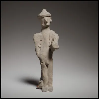 Standing male figurine