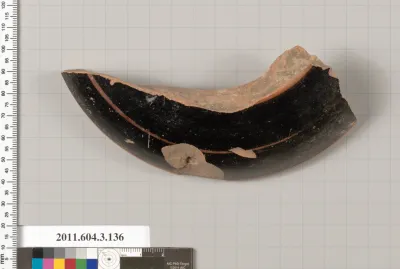 Terracotta fragment of an amphora (jar)