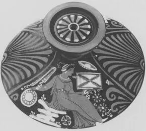 LEKANIS LID (SOUTH ITALIAN, APULIAN, RED-FIGURE)