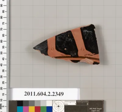 Terracotta fragment of a krater (bowl for mixing wine and water)?