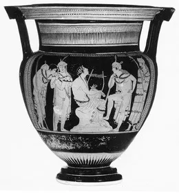 KRATER, COLUMN (ATHENIAN, RED-FIGURE)