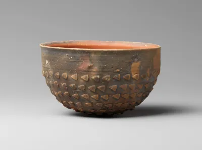 Terracotta Megarian bowl