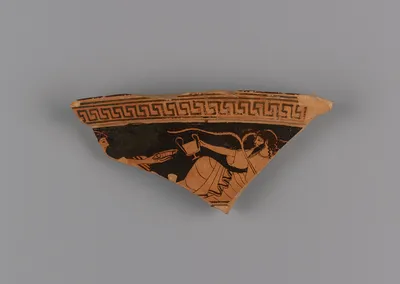 Attic Red-Figure Volute Krater Fragment