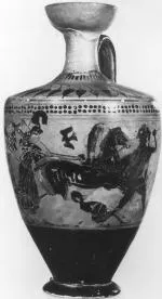 LEKYTHOS (ATHENIAN, BLACK-FIGURE)
