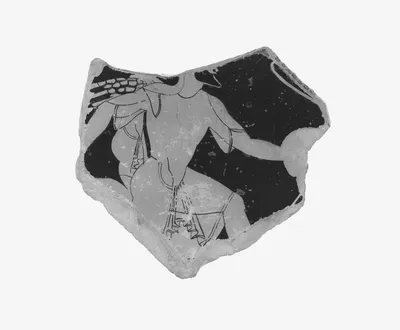 Attic Red-Figure Cup Type C Fragment