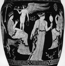 AMPHORA, NECK (ATHENIAN, RED-FIGURE)