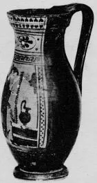 OLPE (ATHENIAN, BLACK-FIGURE)