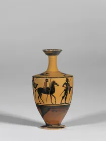 LEKYTHOS (ATHENIAN, BLACK-FIGURE)