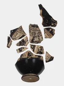 HYDRIA, FRAGMENTS (ATHENIAN, BLACK-FIGURE)