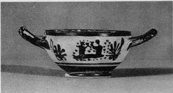 CUP SKYPHOS (BOEOTIAN, BLACK-FIGURE)