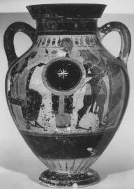 AMPHORA, BELLY, TYPE B (ATHENIAN, BLACK-FIGURE)