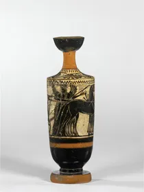 LEKYTHOS (ATHENIAN, BLACK-FIGURE)