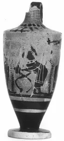 LEKYTHOS (ATHENIAN, BLACK-FIGURE)