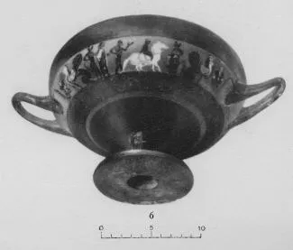 CUP, LITTLE MASTER BAND (ATHENIAN, BLACK-FIGURE)
