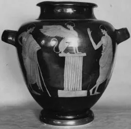 STAMNOS (ATHENIAN, RED-FIGURE)
