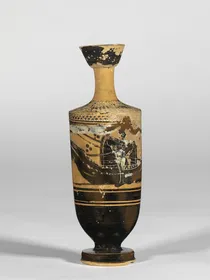 LEKYTHOS (ATHENIAN, BLACK-FIGURE)