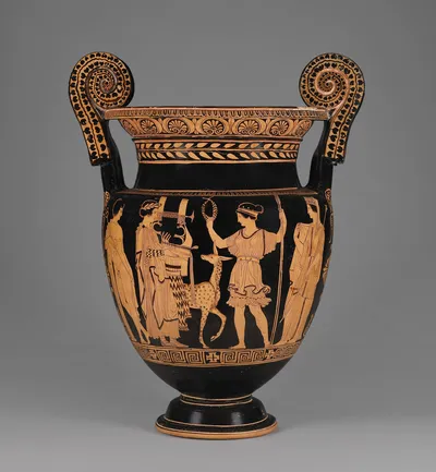 Lucanian Red-Figure Volute Krater