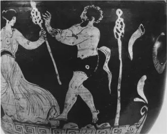KRATER, BELL (SOUTH ITALIAN, APULIAN, RED-FIGURE)