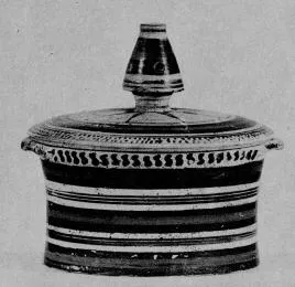PYXIS (CORINTHIAN, BLACK PATTERN)
