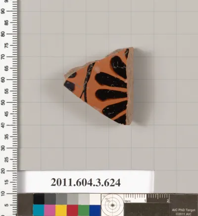 Terracotta fragment of a calyx-krater (bowl for mixing wine and water)