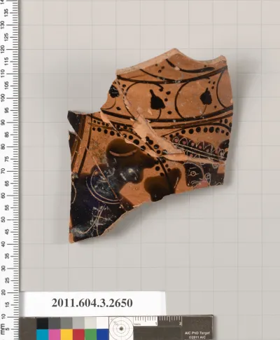 Terracotta fragment of an olpe (jug)