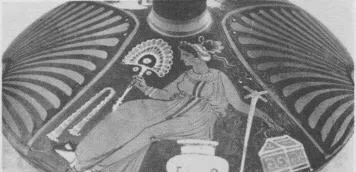 LEKANIS LID (SOUTH ITALIAN, APULIAN, RED-FIGURE)
