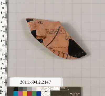 Terracotta fragment of a pot