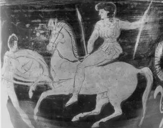 KRATER, BELL (SOUTH ITALIAN, LUCANIAN, RED-FIGURE)