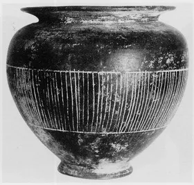 JAR (ETRUSCAN, BUCCHERO)