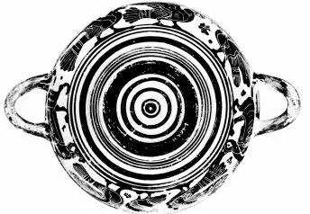 CUP (CORINTHIAN, BLACK-FIGURE)
