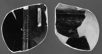 STAMNOS, FRAGMENTS (ATHENIAN, RED-FIGURE)