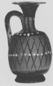 LEKYTHOS, SQUAT (SOUTH ITALIAN, BLACK-FIGURE)