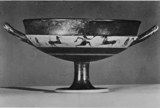 CUP, LITTLE MASTER BAND (ATHENIAN, BLACK-FIGURE)