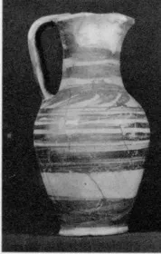 JUG (ITALIOTE, BROWN GLAZE)