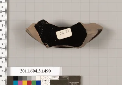 Terracotta fragment of a skyphos (deep drinking cup)