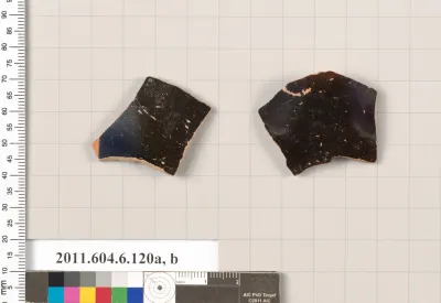 Terracotta fragments of closed shapes