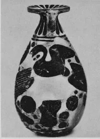 ALABASTRON (CORINTHIAN, BLACK-FIGURE)