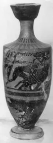LEKYTHOS (ATHENIAN, BLACK-FIGURE)