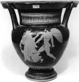 KRATER, COLUMN (ATHENIAN, RED-FIGURE)