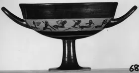CUP, LITTLE MASTER BAND (ATHENIAN, BLACK-FIGURE)