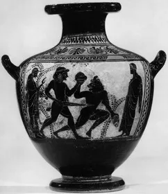 HYDRIA (ATHENIAN, BLACK-FIGURE)