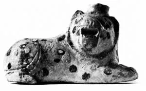 FIGURE VASE, ARYBALLOS (EAST GREEK)