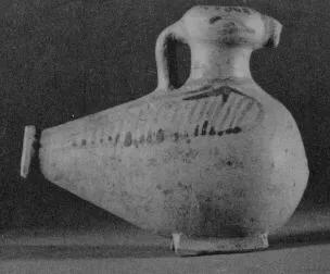 FIGURE VASE (ETRUSCAN)
