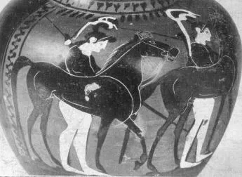 OINOCHOE (ATHENIAN, BLACK-FIGURE)