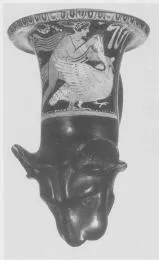 FIGURE VASE (SOUTH ITALIAN, APULIAN, RED-FIGURE)