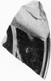 BOBBIN, FRAGMENT (ATHENIAN, RED-FIGURE)