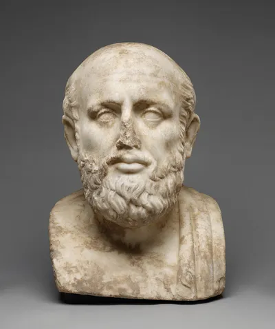 Herm Bust of a Greek Philosopher