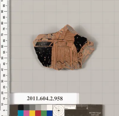 Terracotta fragment of an oinochoe (jug)