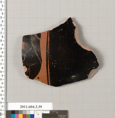 Terracotta fragment of an amphora (jar)