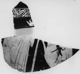 AMPHORA, BELLY, FRAGMENT (ATHENIAN, RED-FIGURE)